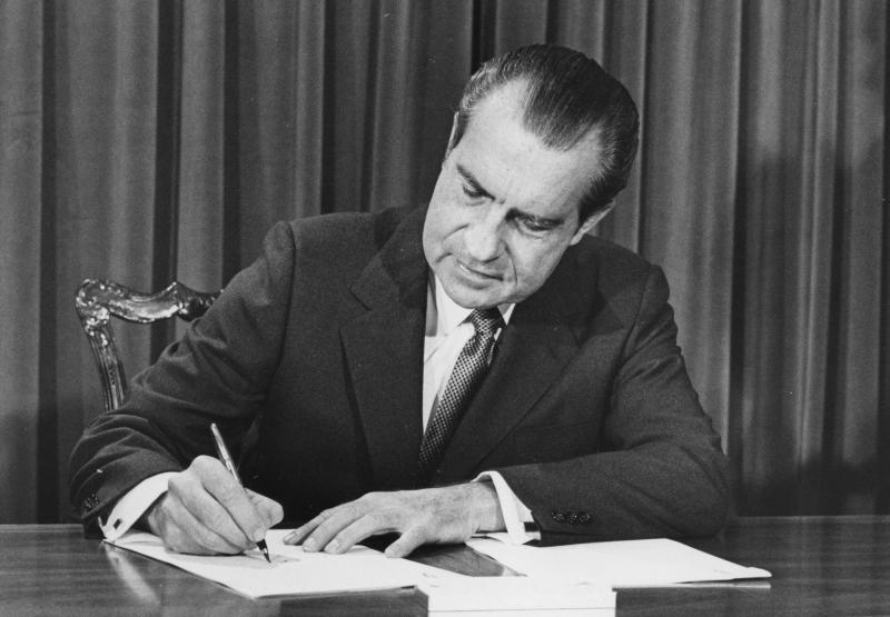 Nixon Goldstandard 1971 - Aufhebung